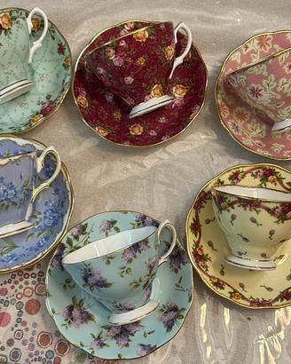 Set di tazze rare royal albert