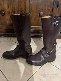 stivali pelle donna Trickers