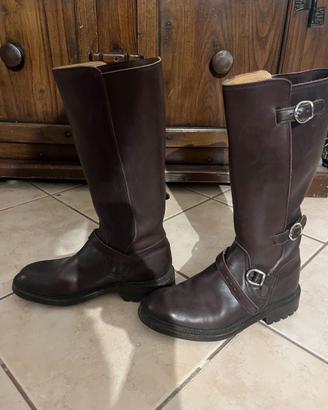 stivali pelle donna Trickers