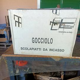 Scolapiatti da incasso 
