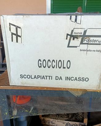 Scolapiatti da incasso 