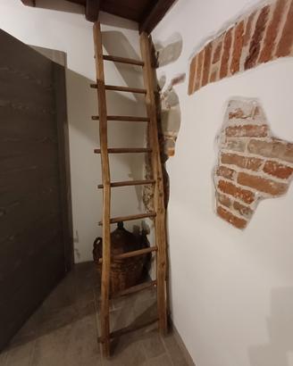 scala vecchia in castagno