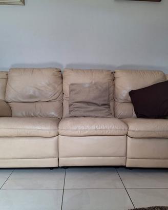 coppia divani in pelle