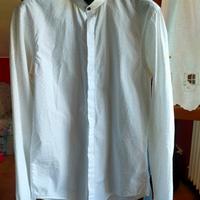 camicia bianca Zara 100% cotone