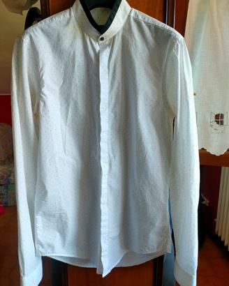 camicia bianca Zara 100% cotone