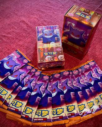 Scatole Carte Pokemon Originali made in Japan