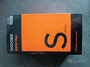 Doogee S200Max RuggedPhone, nuovo ancora imballato