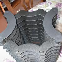 Porta cd con vari scompartimenti