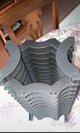 Porta cd con vari scompartimenti