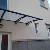 Tettoia ferro/plexiglass