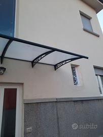Tettoia ferro/plexiglass