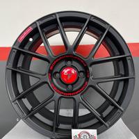 CERCHI IN LEGA 500 ABARTH NERO OPACO FONDMETAL 9 E