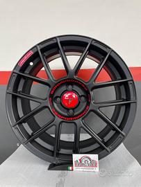 CERCHI IN LEGA 500 ABARTH NERO OPACO FONDMETAL 9 E