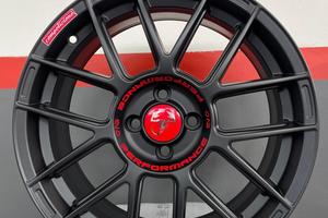 CERCHI IN LEGA 500 ABARTH NERO OPACO FONDMETAL 9 E