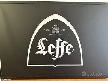 Insegna luminosa Birra Leffe