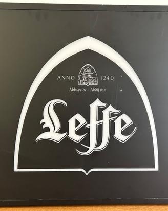 Insegna luminosa Birra Leffe