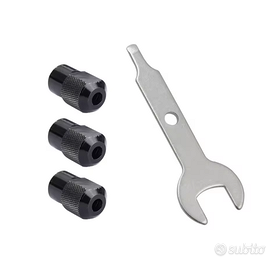Mandrini per Dremel M8 con chiave di serraggio