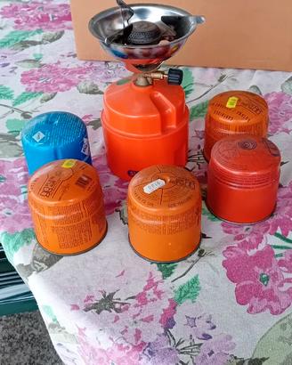 Fornello a gas da campeggio