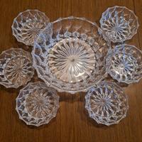 Set Dessert Vintage Lavorato – 7 Pezzi –