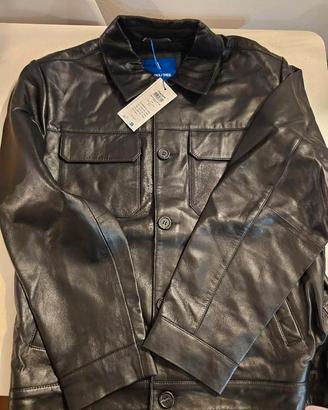 Giacca in pelle taglia L Jack&Jones