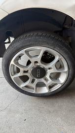 Cerchi diamantati x fiat 500 sport da 16 dritti