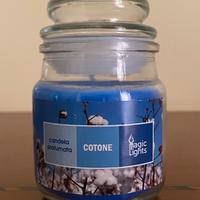 Candela profumata al cotone