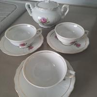 Tazzine da caffè con Zuccheriera Vintage 