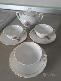 Tazzine da caffè con Zuccheriera Vintage 