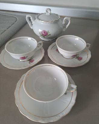 Tazzine da caffè con Zuccheriera Vintage 