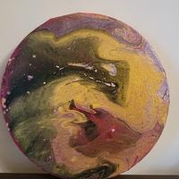 Quadro tono fluid art