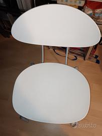 Sedia cameretta bianca