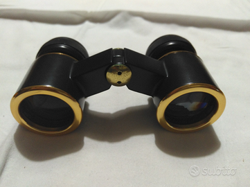 Mini binocolo russo 2,5 x 24 da teatro