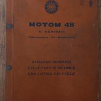 Catalogo ricambi Motom 48