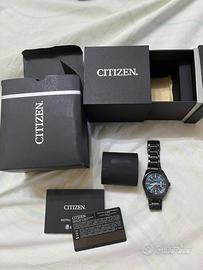 Citizen Eco-drive Nightawk PDV Nero Blu full sett