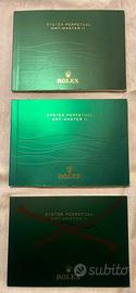 Rolex Coppia libretti istruzioni Per Gmt Master 2