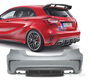 PARAURTI POSTERIORE MERCEDES A W176 15-18 LOOK AMG