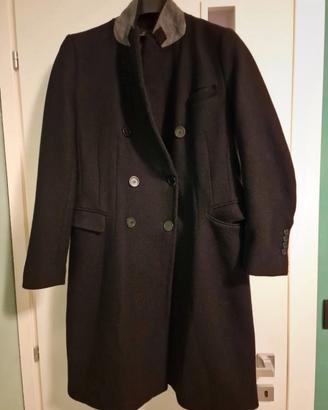 Cappotto Nero Donna Zara