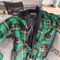 Giacca VANS taglia S/P a quadri vintage.
