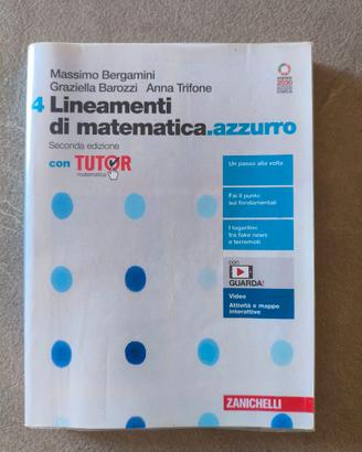 Libro Matematica: lineamenti di matematica.azzurro