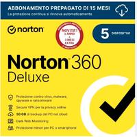 Software Antivirus Norton 360 Deluxe 15/5