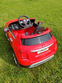 Fiat 500 auto ELETTRICA ROSSA 