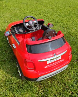 Fiat 500 auto ELETTRICA ROSSA 
