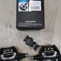 Pedali PM 811  MTB SPD + flat Exustar
