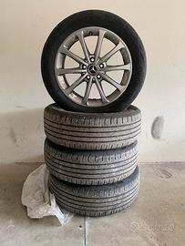 Cerchi Mercedes + Gomme estive 205/55 R 17