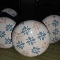 lotto 22 pomelli  ceramica