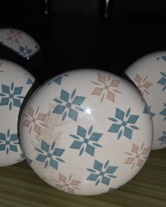 lotto 22 pomelli  ceramica