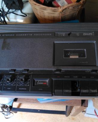 Audio registratore Philips anni '70