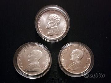 13 Monete 500 Lire Argento SPL Marconi Buonarroti