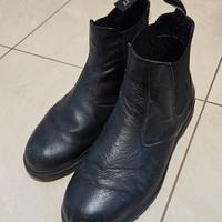 Stivaletti Chelsea Ducati SC-019 neri in pelle