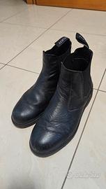 Stivaletti Chelsea Ducati SC-019 neri in pelle